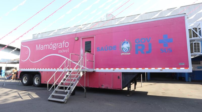 Mamógrafo e tomógrafo móveis ampliam exames no RJ em agosto