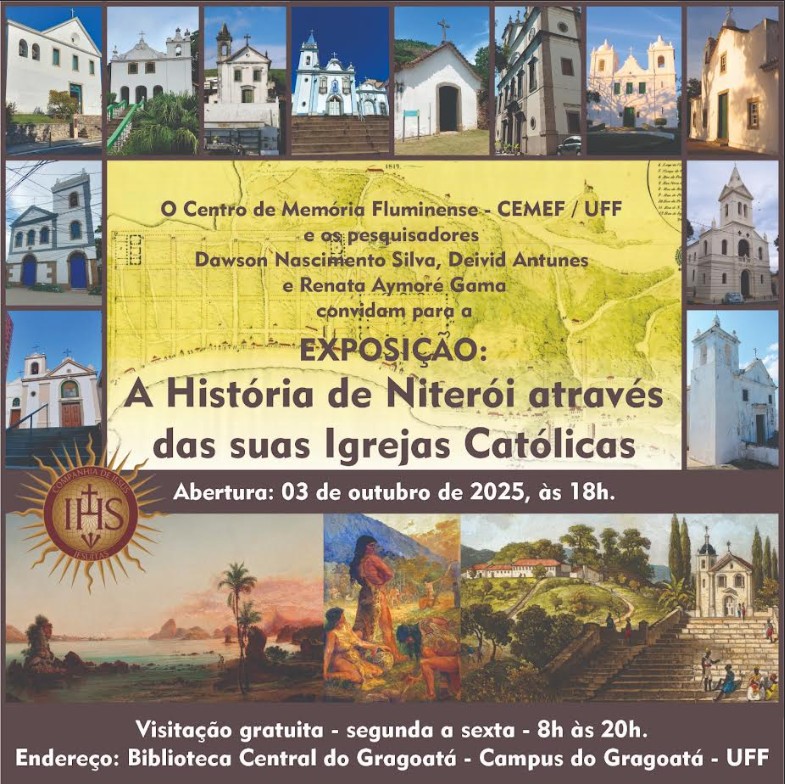 Mostra na UFF revela as raízes de Niterói em suas igrejas