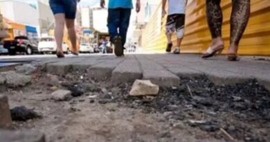 Crea-RJ alerta que quedas em calçadas elevam custos da saúde pública