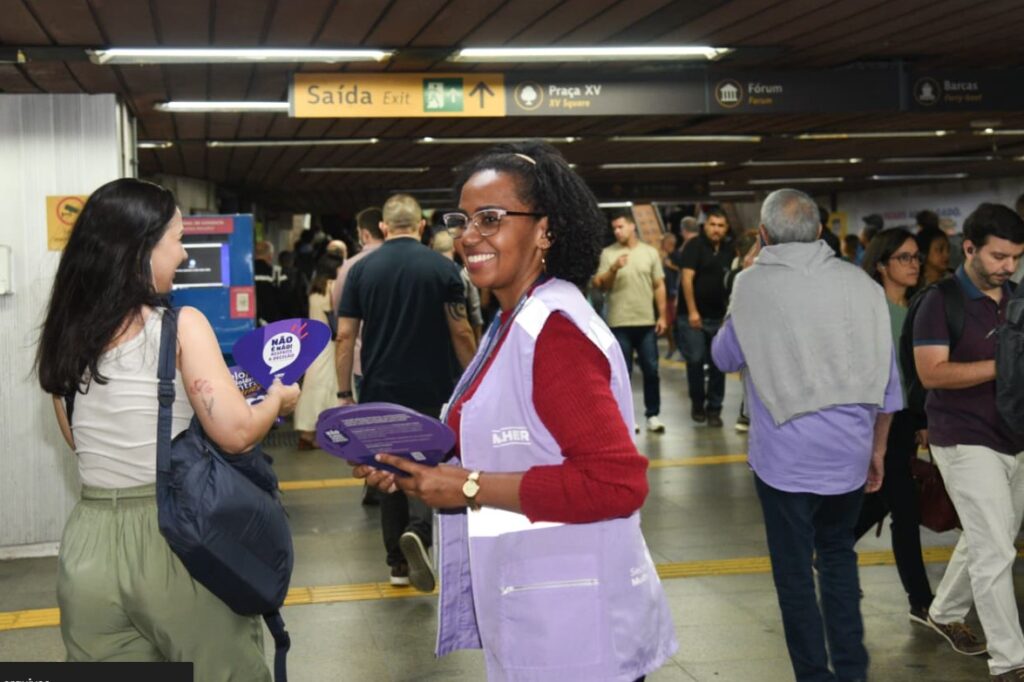 Dia M reforça combate ao assédio nos transportes do Rio