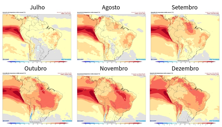 El Niño se fortalece no Pacífico e impactos podem surgir já em julho 3 El Niño se fortalece no Pacífico e impactos podem surgir já em julho