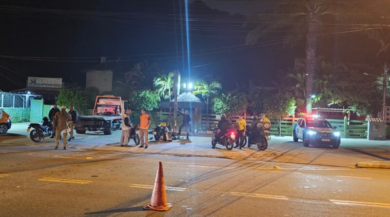 Niterói amplia fiscalização e apreende motos com escapamento irregular