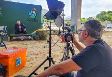 Exposição de cães transforma Parque Rural em ponto de encontro para famílias