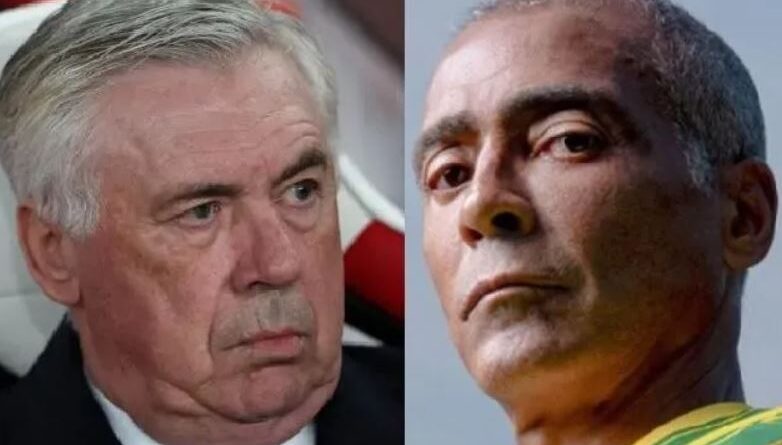 Romário pede saída de Ancelotti após queda do Brasil