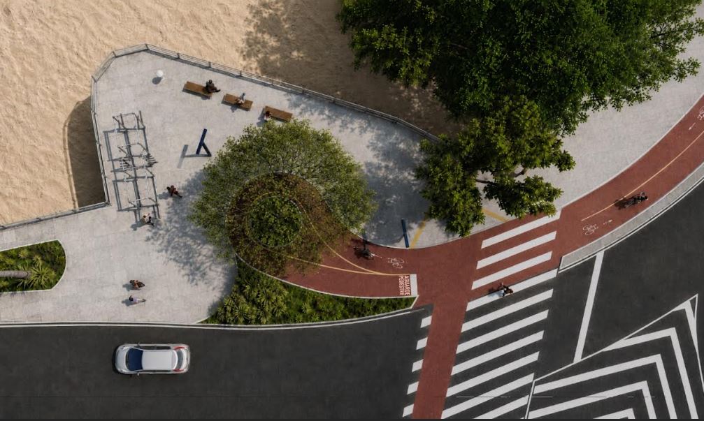 Icaraí terá orla renovada com ciclovia e novos quiosques 4 Icaraí terá orla renovada com ciclovia e novos quiosques
