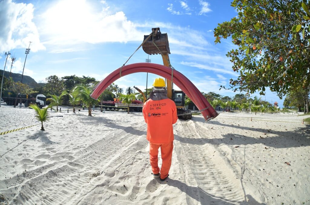 Lagoa de Piratininga inicia recuperação com obra histórica 2 Lagoa de Piratininga inicia recuperação com obra histórica
