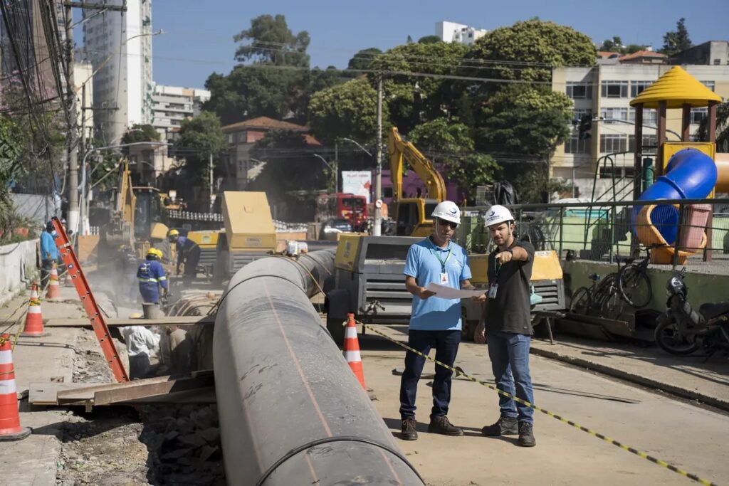 Obra de saneamento em Icaraí entra na fase final 2 Obra de saneamento em Icaraí entra na fase final