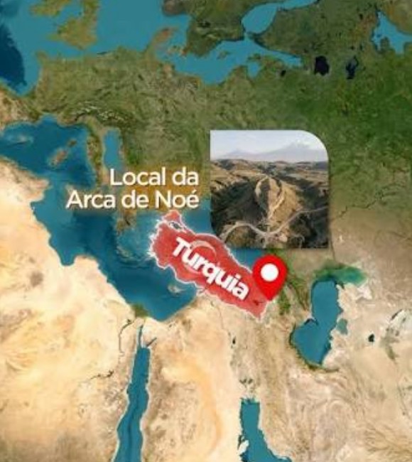 Pesquisa mira formação apontada como possível Arca de Noé 3 Pesquisa mira formação apontada como possível Arca de Noé